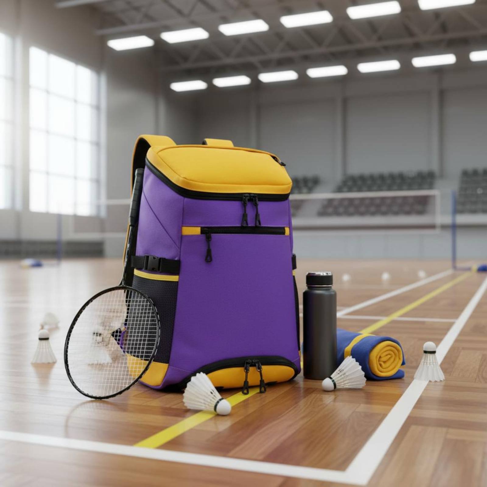 Badminton Badminton - Badminton Backpack Large Capacity Racket Backpack