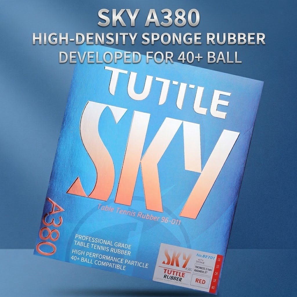 Badminton Counter - Tuttle Table Tennis Racket Rubber, Sky-A380