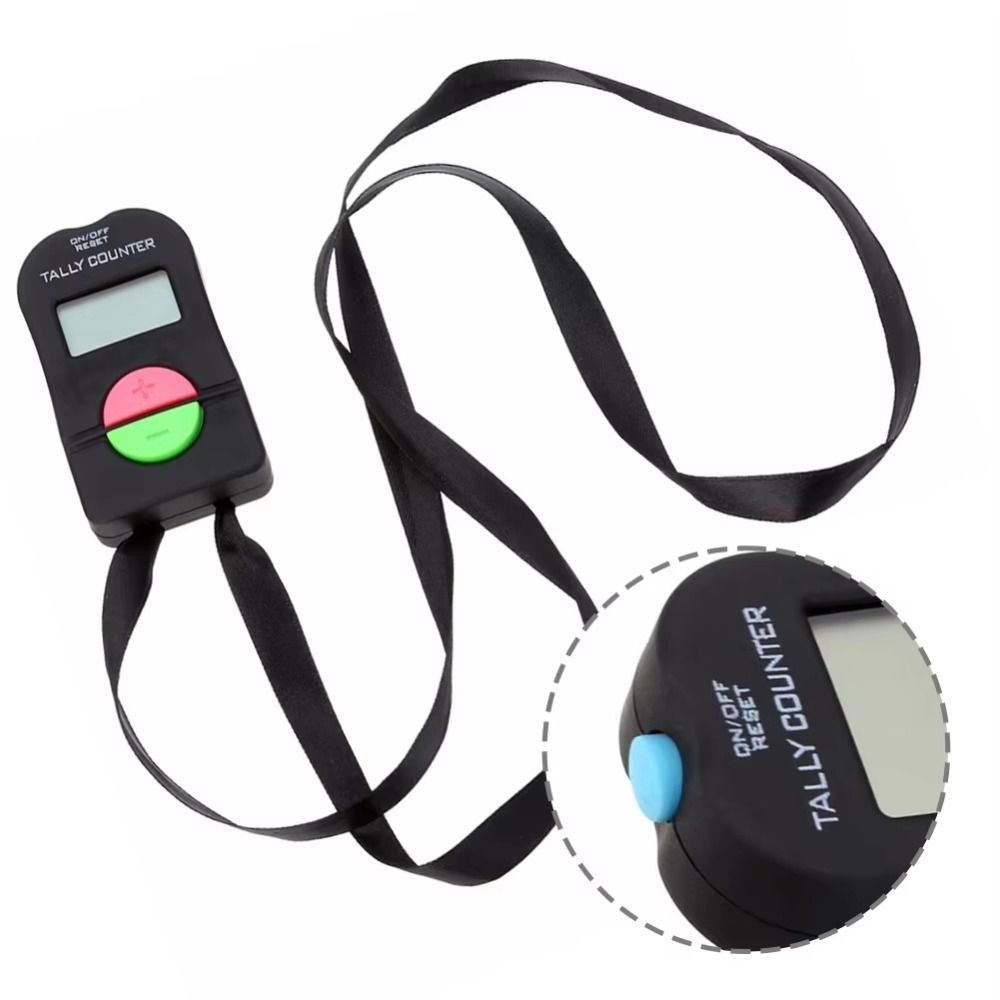 Badminton Counter - LCD Display Digital Counter Manual Operation
