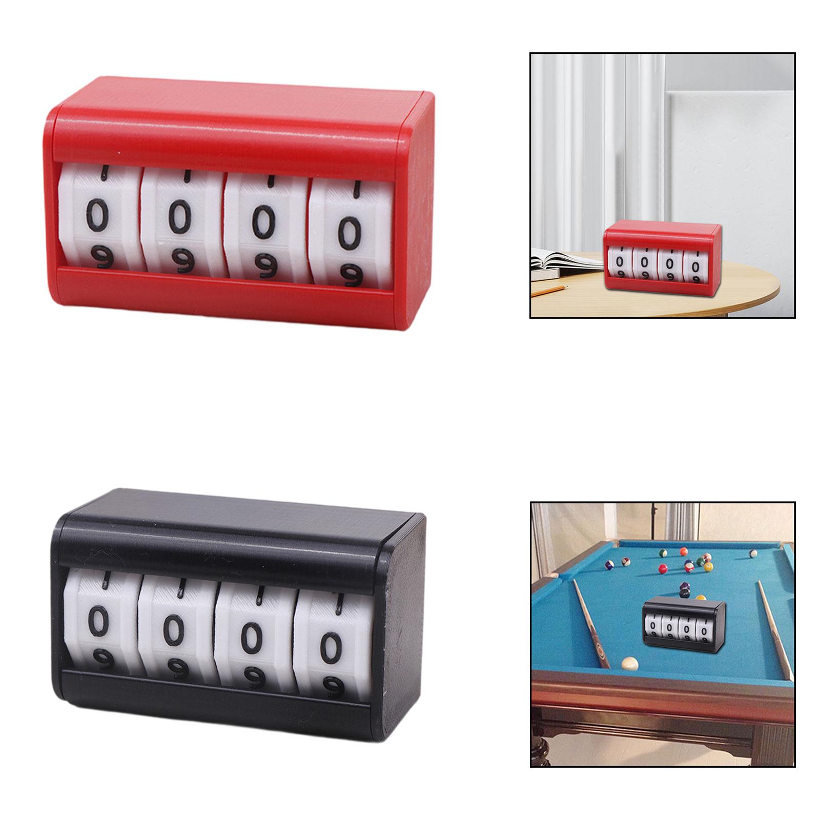 Badminton Counter - Billiards Pool Scoreboard Scoring Device Multifunctional