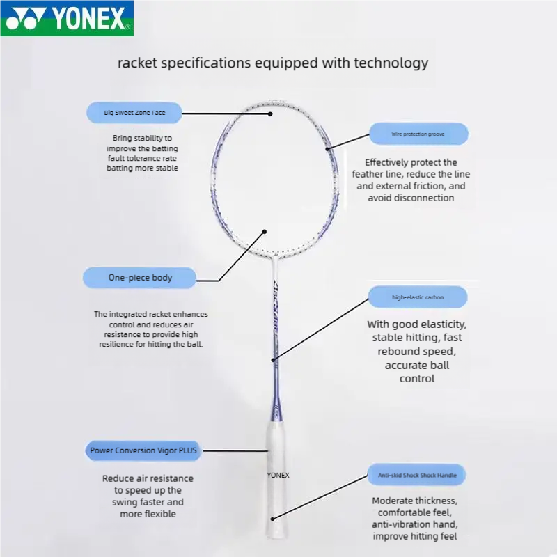 YONEX ARCSABER 8 badminton rac - Yonex Racket Carbon review and price