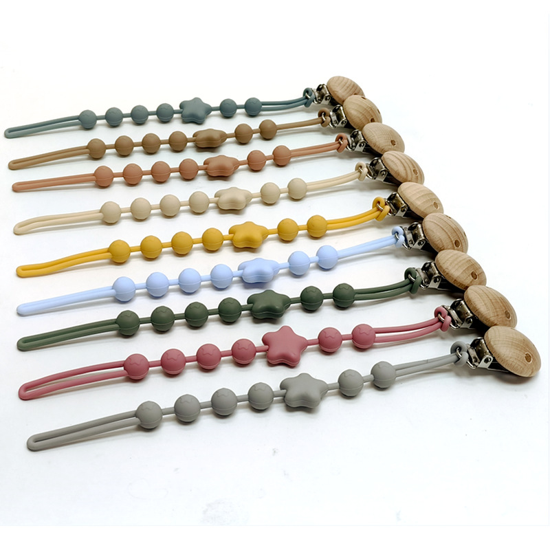 1/18pcs Teether Chain Baby Sil - String Tension Clip review and price