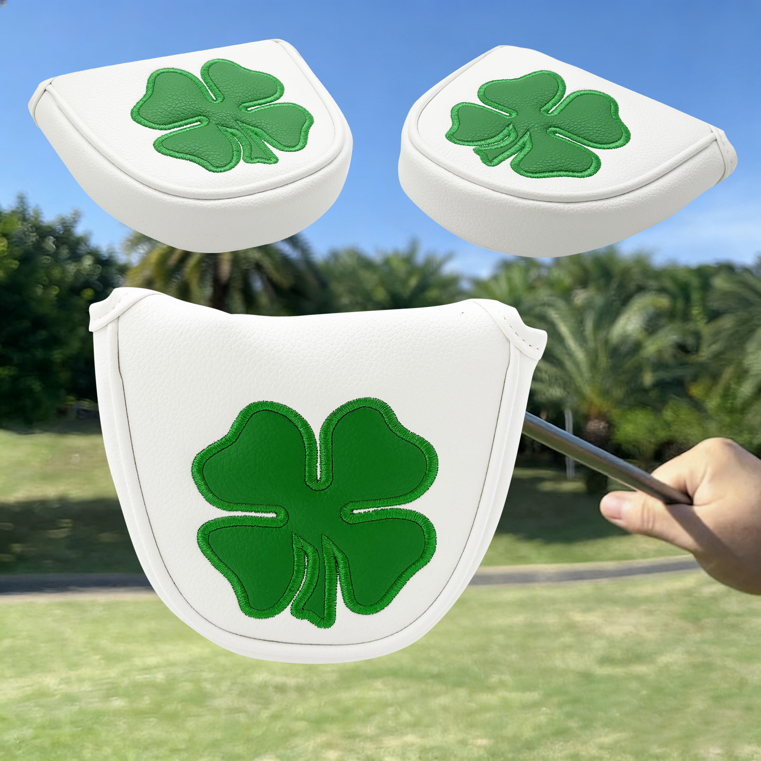 1pc Putter Head Cover, 'Clover - Badminton Club review and price