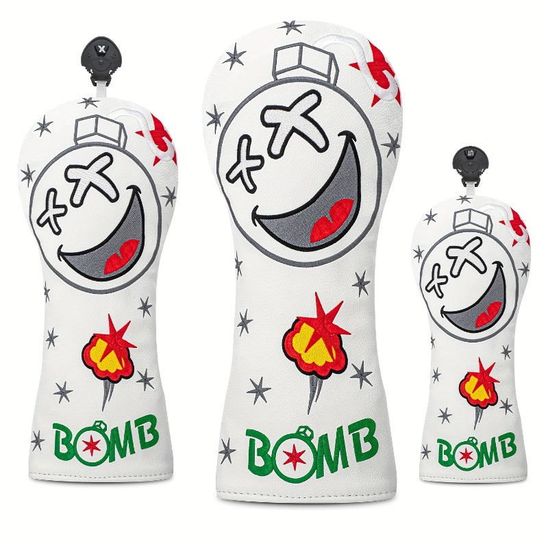 Golf Club Head Cover - White,  - Badminton Club review and price