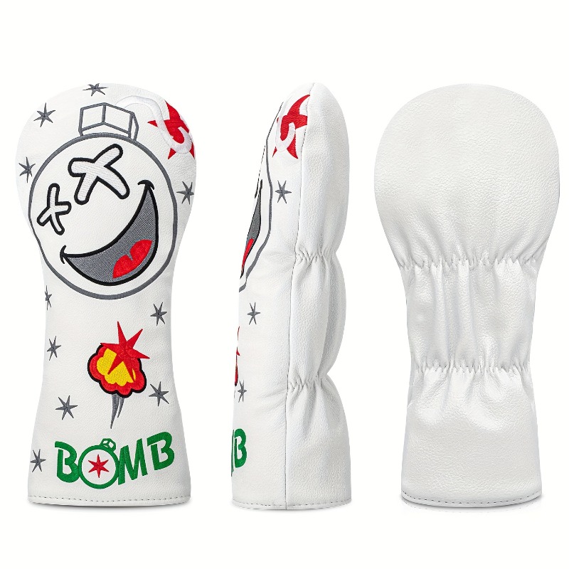 Golf Club Head Cover - White,  - Badminton Club review and price