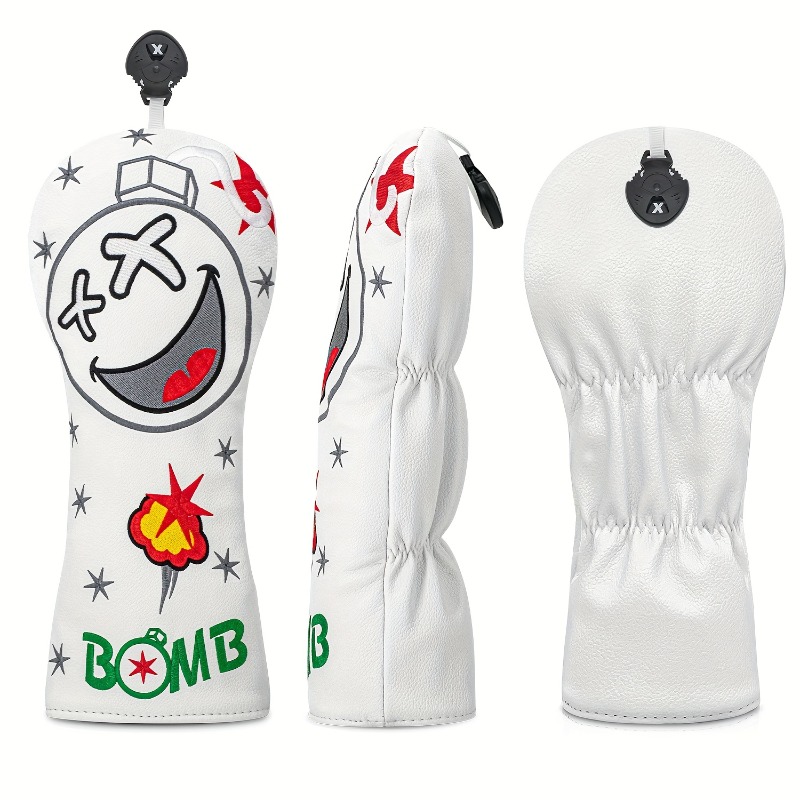Golf Club Head Cover - White,  - Badminton Club review and price