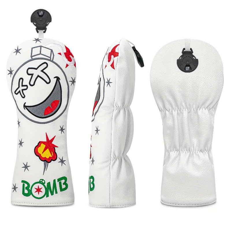 Golf Club Head Cover - White,  - Badminton Club review and price