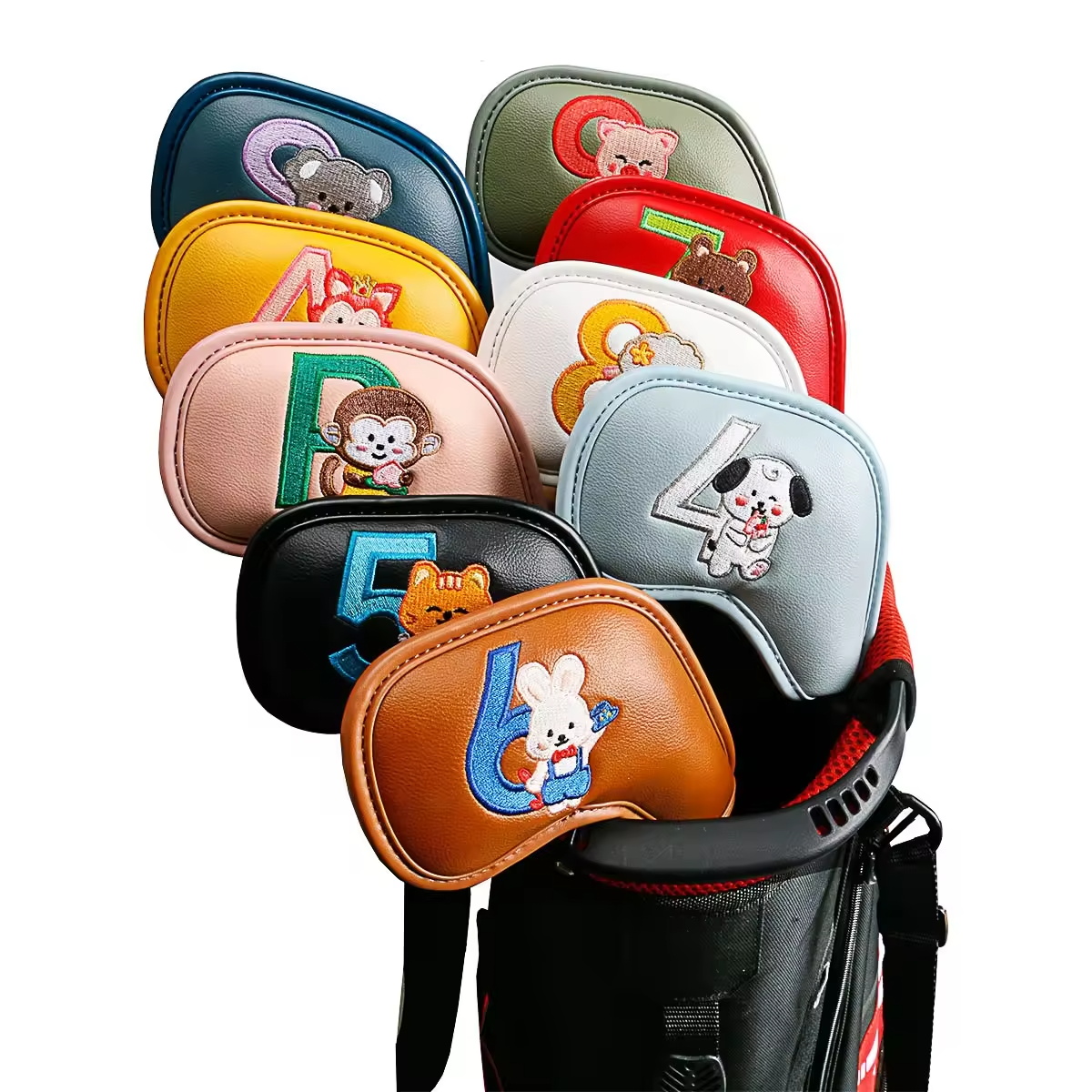 9Pcs Cute Cartoon Animal Golf  - Badminton Club review and price