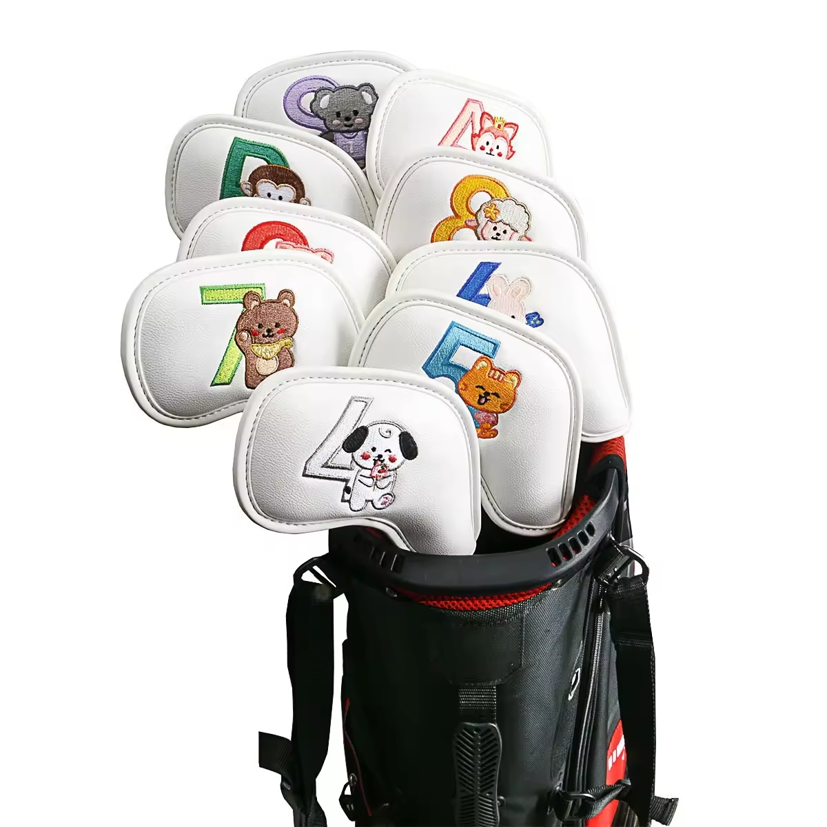 9Pcs Cute Cartoon Animal Golf  - Badminton Club review and price