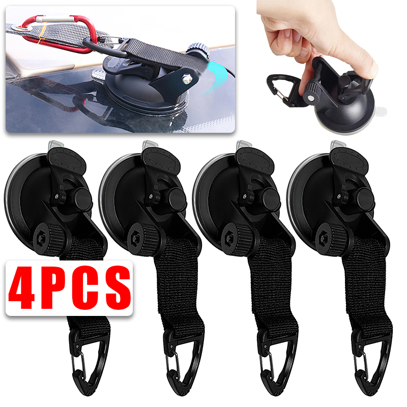 2/4 Pcs Car Tent Suction Cups  - String Tension Clip review and price