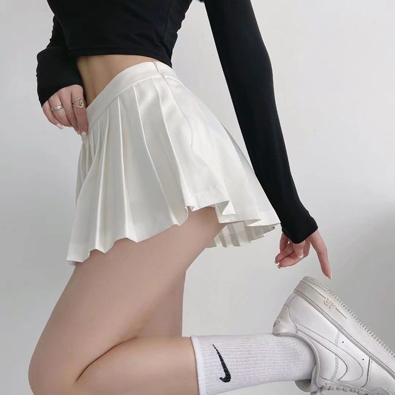 MEXZT Sexy Pleated Skirts Wome - Badminton Korea review and price
