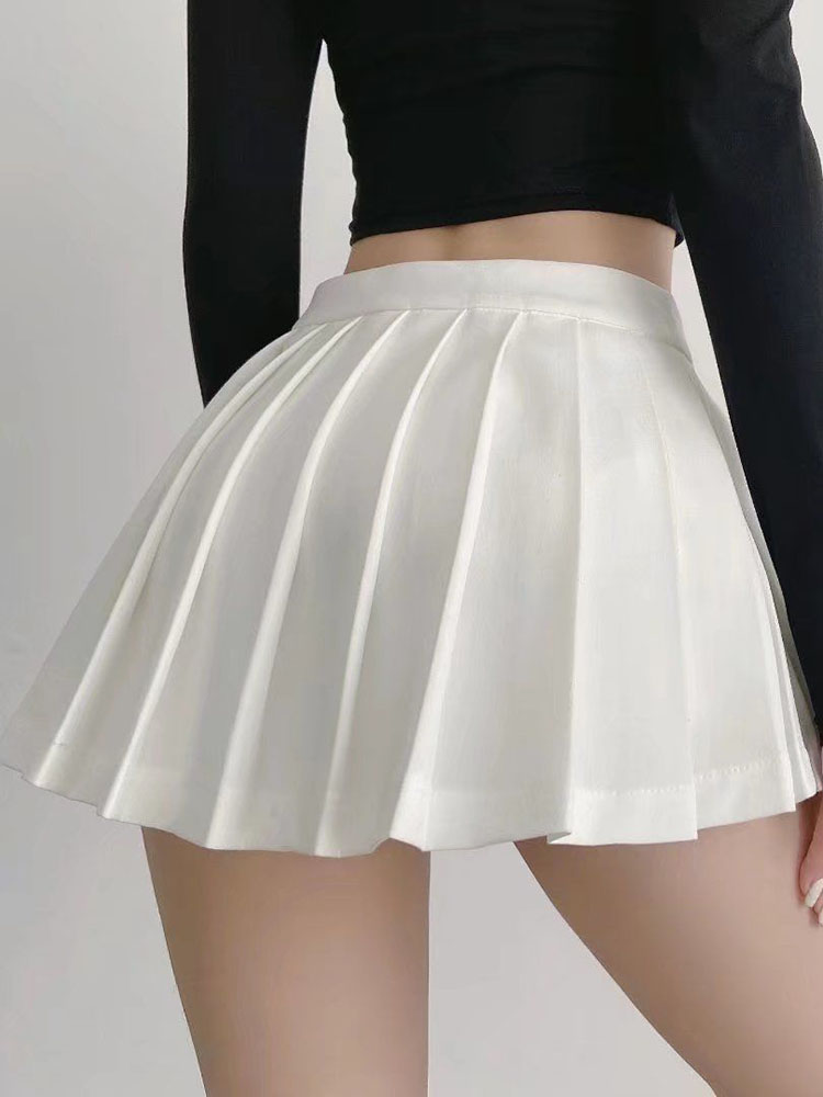 MEXZT Sexy Pleated Skirts Wome - Badminton Korea review and price
